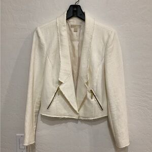 MICHAEL KORS IVORY SHORT JACKET